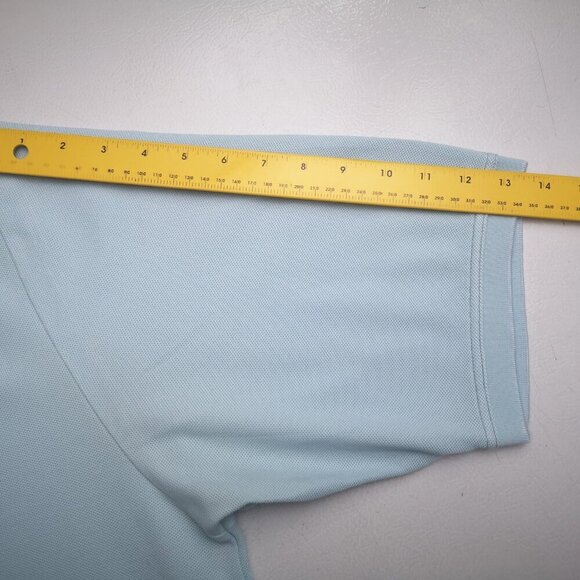 Tommy Bahama Men's Size Large Tall Light Blue Straight Fit Sailfish Logo Polo - Picture 8 of 9